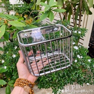 Rổ inox mini gắn xe Wave Dream Vario Future RS Wave Alpha