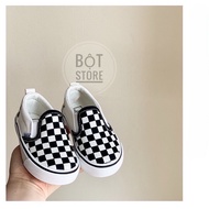 Super Soft vans Plaid Shoes For Babies