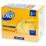 DIAL GOLD BAR SOAP 113G.PACK3
