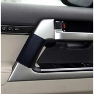 Car Door handle Protective  Microfiber Leather Cover Door handle leather case For Toyota Land Cruise
