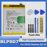 全新，全新， New BLP803 BLP807 Battery For OPPO K7X K9 A53 A32 A15 A35 A76 A94 S Realme 8 8i C17 7i Q2 V5 