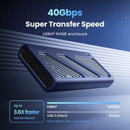 UGREEN 40Gbps M.2 NVME SSD Enclosure Computer Adapter USB 4 NVMe protocol M.2 hard disk enclosure US
