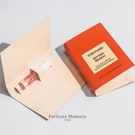 Perfume Sample Oud Wood, White Suede, Bitter Peach,Rose Prick,Mini Perfume Tester 1.5ml