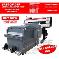 DTF Screen Printing READY TO PRESS Width 60cm A4, A3, 1/ 2Mtr, 1 meter ready to print