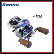 Baitcasting REEL BANAX APOLLO TITAN SV 111RL 11BB MADE IN KOREA MAX DRAG 8KG