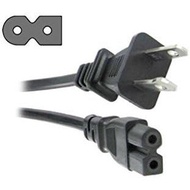 Generic Brand I-SHENG IS-033 SP-12N E55943 7A 125V 2-Prong AC Power Cord