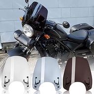 WOOGA Motorcycle Touring Front Larger Fairing Windscreen Windshield Fly Screen Visor replacement for