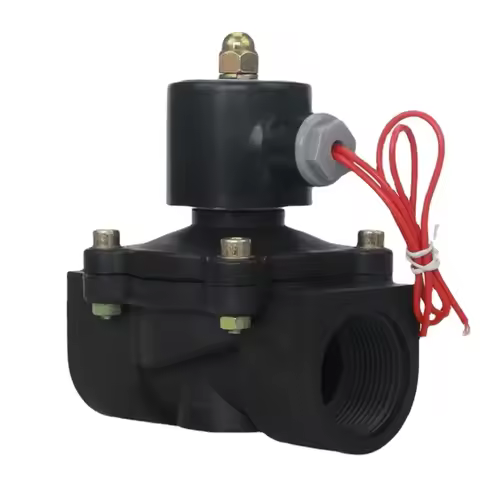DN08/10/15/20/25/32/40/50 AC 110V AC 220V DC 12V DC 24V Plastic normally closed solenoid valve water