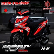 Honda Full Body Decal Sticker BEAT Esp Street 2016 2017 2018 2019 Decal Sticker BEAT Esp Street Imag