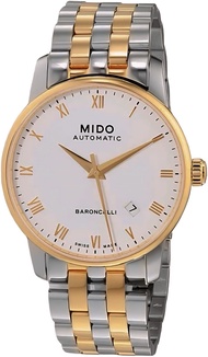 นาฬิกาข้อมือผู้ชาย MIDO Baroncelli  Automatic รุ่น M8600.3.26.1 สีทอง M8600.9.26.1 สีเงินทอง ขนาดตัว