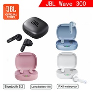 JBL Wave 300 TWS True Wireless Bluetooth 5.2 Earphones 3D Stereo Sports Headset With Mic Charging type-c voice bass