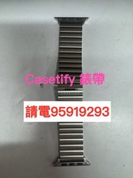 ❤️請致電95919293或ws我❤️Apple Watch 45mm Casetify金屬錶帶 44mm手錶帶原裝手錶帶42mm表帶Apple手錶帶49mm智能手錶帶原廠手錶帶99%新 GPS 智能