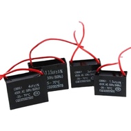 CBB61 450V Fan Starting Capacitor 1uF 1.2uF 1.5uF 1.8uF 2.0uF 2.5uF 3.0uF 3.5uF 4.0uF 4.5uF 5.0uF 6.