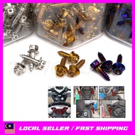 [1PC] M5 16MM Universal Body Cover Set Screw Skru Gold Titanium Blue Silver YAMAHA HONDA Y15ZR Y15 L