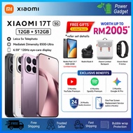 Xiaomi 17T 5G [12+512GB] Leica 5x Telephoto | 6.59" 120Hz AMOLED Display | Mediatek Dimensity 8500-U