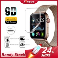 For T600 FK78 T500 X7 X6 FT50 W26 FK88 T600s T5 Pro Q99 FT30 T5 W34 F10 T55 T5s W55 M33 C200 44MM Apple Smart Watch Clear Full Screen Protective 9D Film