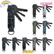 JUNE1 Key  Holder, Holds 2-6 Keys Metal Key Organizer, Smart Minimalist with Screwdriver Keys Bag fo