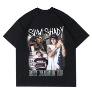 RAPPER EMINEM T-SHIRT | RAP TEE VINTAGE OVERSIZE EMINEM | EMINEM OVERSIZE BLACK T-SHIRT