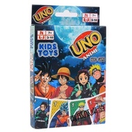 Uno Naruto Pirate Cards, Suitable for Family Parties, Travel Games and Children Gifts, 2-7 Players UNO Card Games Card Multiplayer Interactive Board Game Games