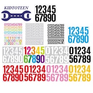 1 Inch Number Stickers Handbook Waterproof Number Logo Archive Price Number Date Stickers E5t6