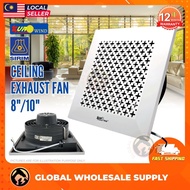 EUROWIND 8/"10" Ceiling Exhaust Fan Kipas Siling Kipas Ekzos Ventilation Fan 抽风机 Exzos Fan Bedroom L