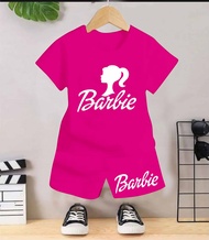 BAJU SETELAN ANAK PERUMPUAN VIRAL BARBIE/ BAJU BARBIE