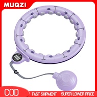 Ltdrao Upgraded 360-degree Silent Roller 2-in-1 Smart Fitness Hoop with Counter for Weight Loss and 