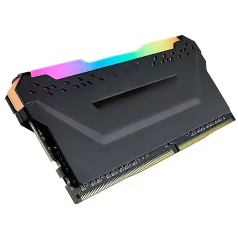 For Esports Avenger PRO 64G (16G * 4) DDR4 3200 Black RGB Light Bar Esports Memory