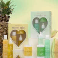 TRAVEL TRIO MINI SET FOXY AFFAIRS - KITTY SCRUB RINSE DROPS FEMININE INTIMATE SET FOXYAFFAIRS HONEYD