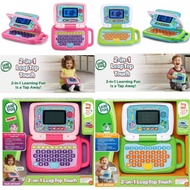 BNIB: LeapFrog 2-in-1 LeapTop Touch Green or Pink Laptop Toy for Kids