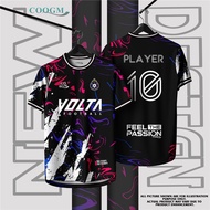 Retro collar Futsal Futsal Football baju jersey custom name baju lelaki Thailand Viral Jersey Tiktok