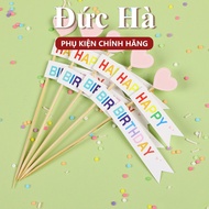 COMBO 10 Sets of Paper Cards for Decorating Birthday Cakes and Cream Cakes - 10 Sets including many 