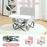 Portable Baby Dining Chair Foldable Baby Booster Seat Toddler Feeding Eating Table Light Outdoor Travel Camping Beach Kids Chair