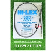 TSK 2A6-26341-00 BRAKE Cable Yamaha DT125 2A6 2N0 / DT125MX 3J0 4F2 / DT175 2A7 [ PNP 18G / 18L ] Ta