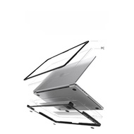 SwitchEasy適用2023款蘋果m2黑色Macbook Pro筆記本14寸電腦保護殼2022輕薄air2軟邊13.6透明13硅膠m1全包套