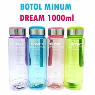 Botol Minum 1000ML My Dream  My Bottle Dream Infused Water 1 Liter