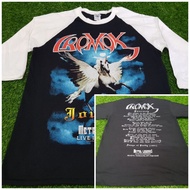 CROMOK JOURNEY_XPDC CROMOK METAL LEGEND LIVE MAEPS _ORIGINAL OFFICIAL MERCHANDISE_RAGLAND 3QUARTER_R