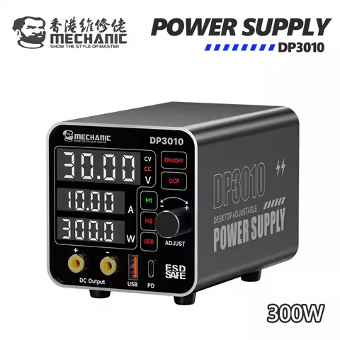 MECHANIC DP3010 300W Multi-Port Multi-Function Power Supply Supports USB/PD for Smartphone Tablet La