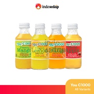 IndoSedap YOU C1000 Vitamin Drink – Lemon / Orange / Apple / Mango | Authentic Original (140ml x 30 