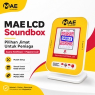 Maybank MAE Soundbox LCD | QRPay DuitNow Payment Voice Notification Speaker for Merchant