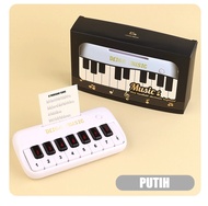 Mini Piano Elektronik 15-Tuts Mainan Keyboard Music Beginner Mini Piano Mainan Anak