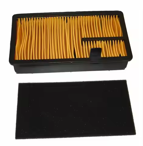 2x AIR FILTER PRE-FILTER COMBO FITS KUBOTA AIXAM DIESEL 500 & MORE PAPER CLEANER FOAM SPONG 16667-11