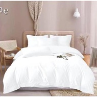 3in1 Set Plain Cotton Bedsheet Premium Quality Bedsheet Set Cotton Bedsheet