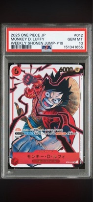 One piece Luffy PSA10