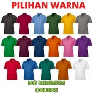 Kaos Polo Shirt Tshirt Baju Kerah Distro SECURITY KEAMANAN satpam sekuriti sablon bordir polos custo