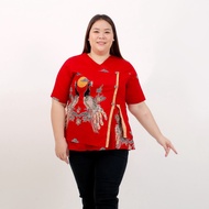 Baju Batik Wanita Blouse batik Jumbo 183