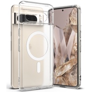 Ringke Fusion Magnetic for Google Pixel 8 Pro Clear Scratch Resistant Protective Cover Case