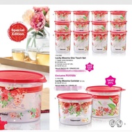 Tupperware Lucky Blooms One Touch 14pc