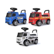 【甜蜜家族】Mercedes-Benz 原廠授權 賓士嚕嚕車 (警車-藍/卡車-白/消防車-紅)