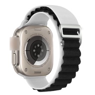 สายคล้องอัลไพน์สำหรับสายคาด Apple Watch อัลตร้าสายนาฬิกาไนลอน Iwatch ซีรีส์9 3 5 SE 6 7 8 Ultra 2 49มม. 45มม. 41มม. 44มม. 40มม.